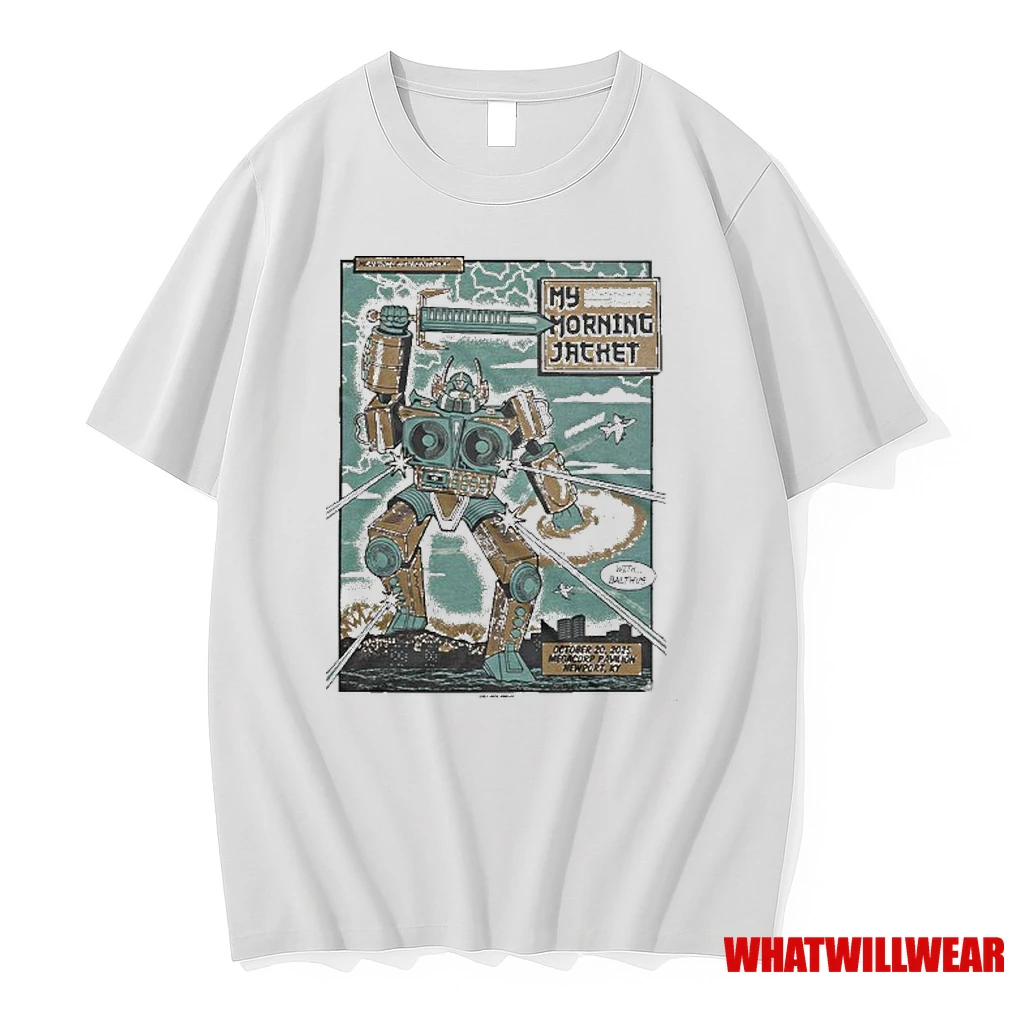 My Morning Jacket Newport Kentucky At Megacorp Pavilion On October 20 2025 The Mecha Anime Shirts