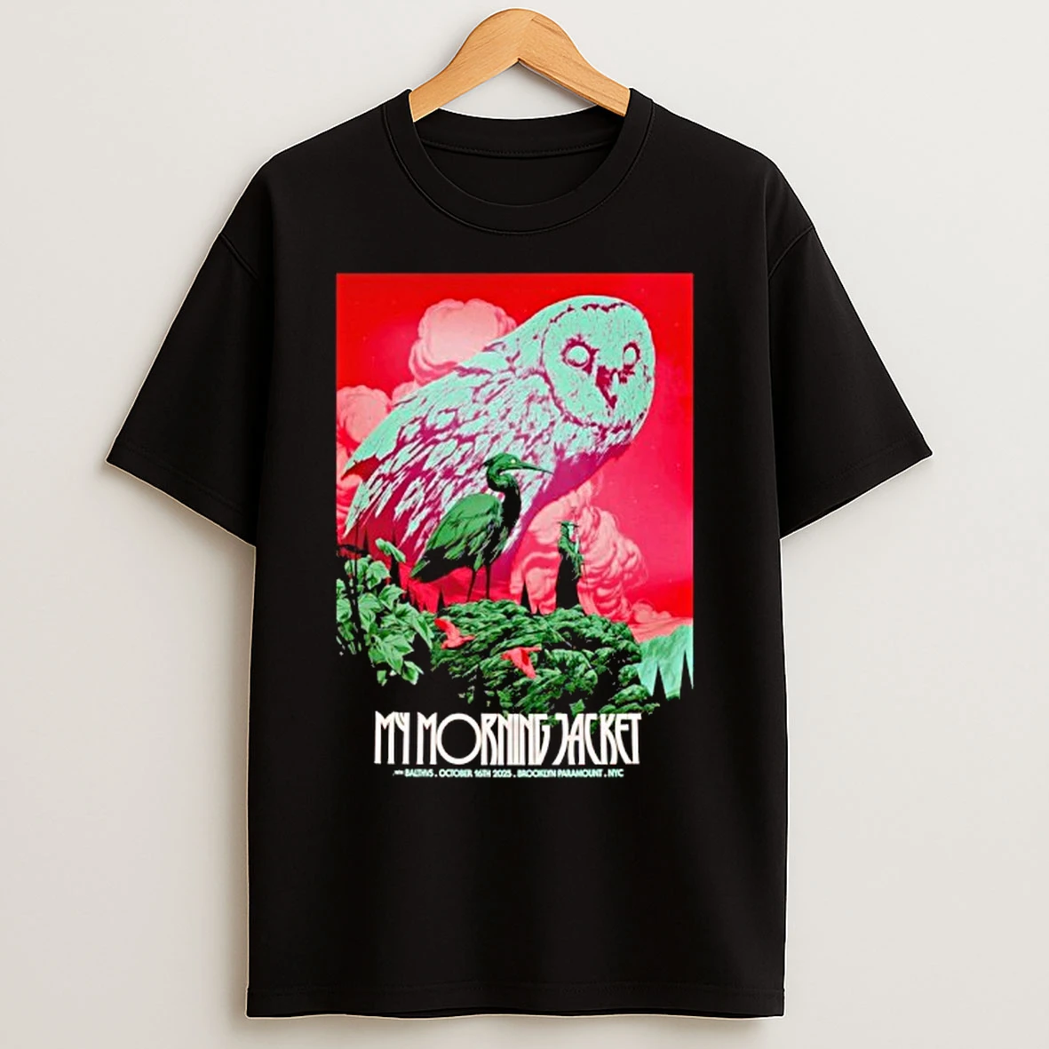My Morning Jacket Oct 16 2025 Brooklyn Ny T Shirts