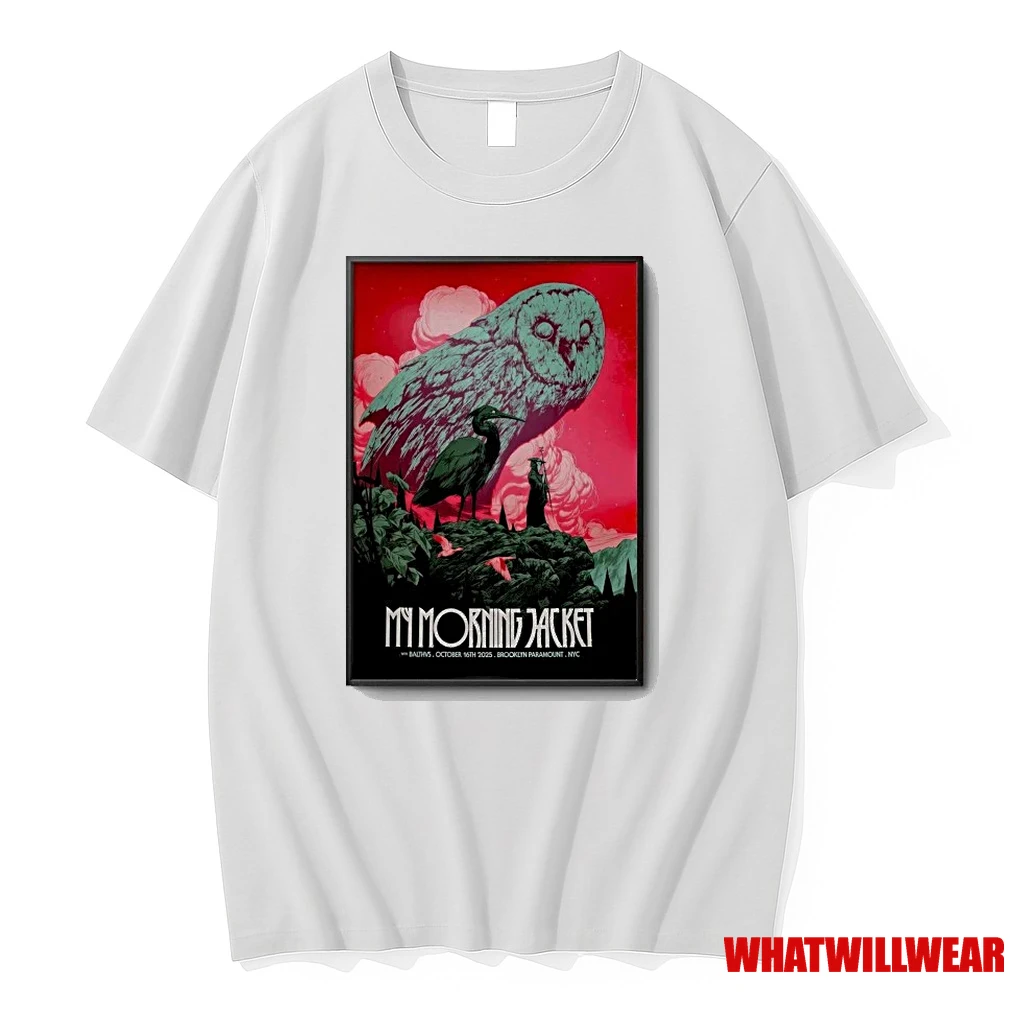 My Morning Jacket Oct 16 2025 Brooklyn Paramount Theater Show Shirts