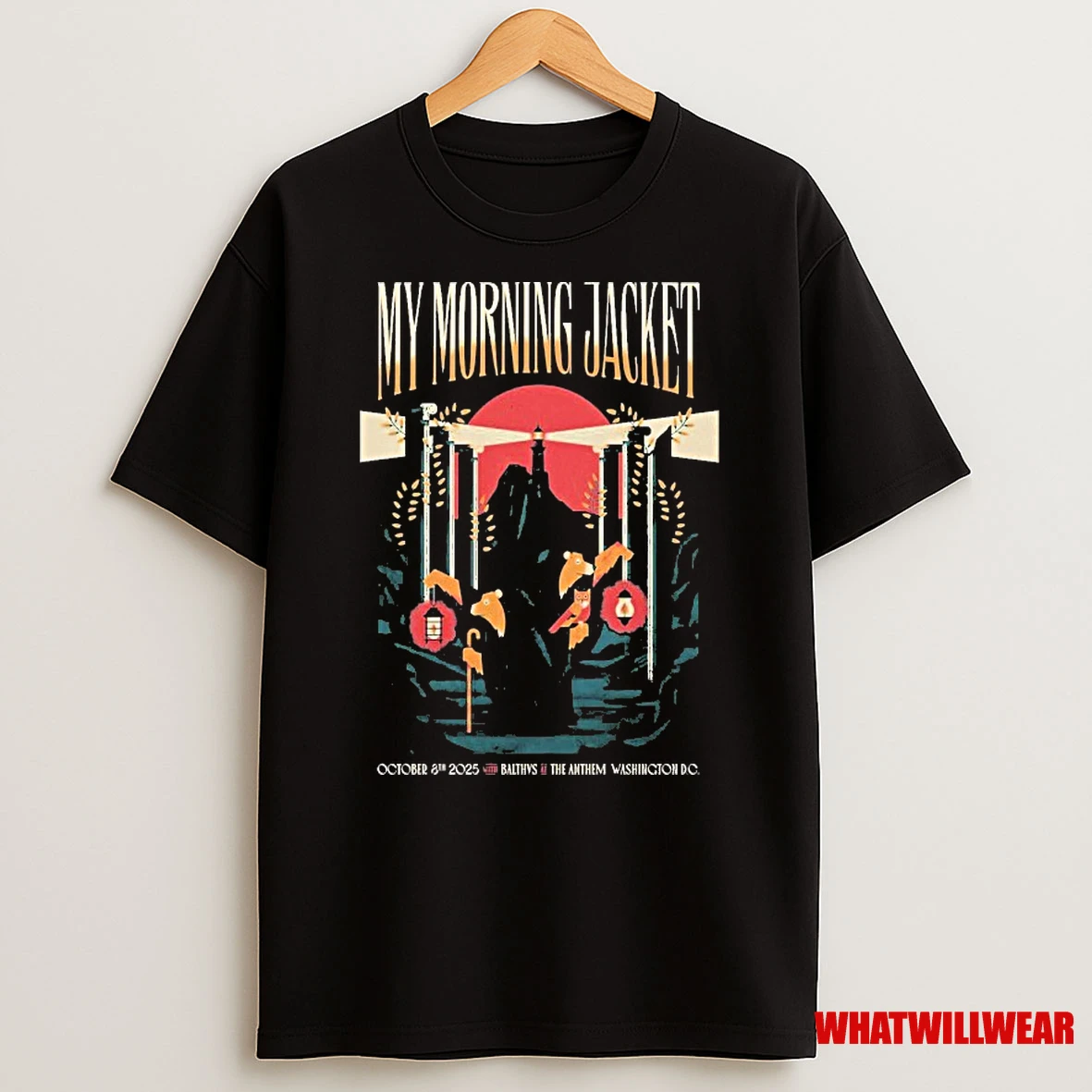 My Morning Jacket Washington Dc Oct 8 2025 Balthvs At The Anthem Shirts