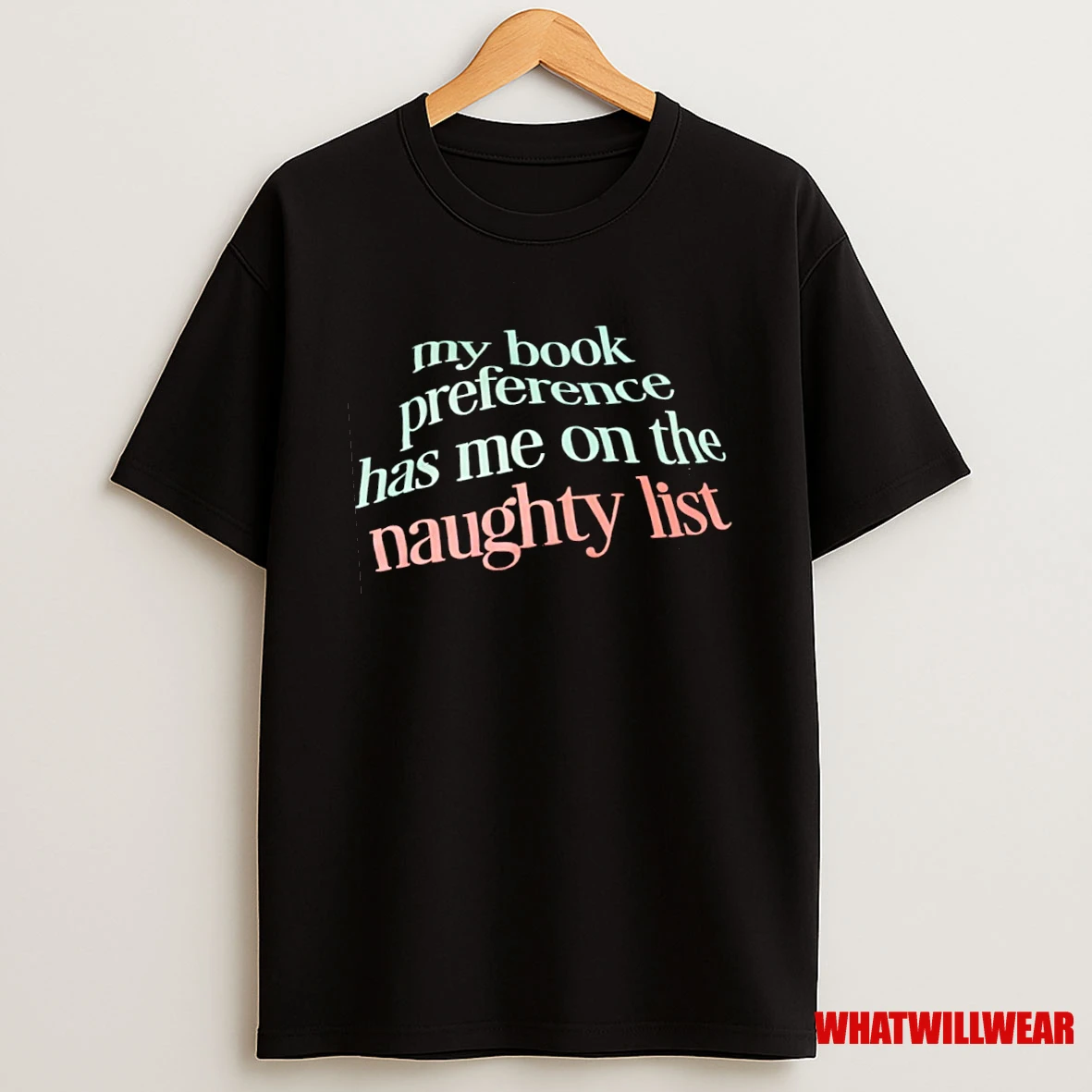 My Book Preference Has Me On The Naughty List Shirts
