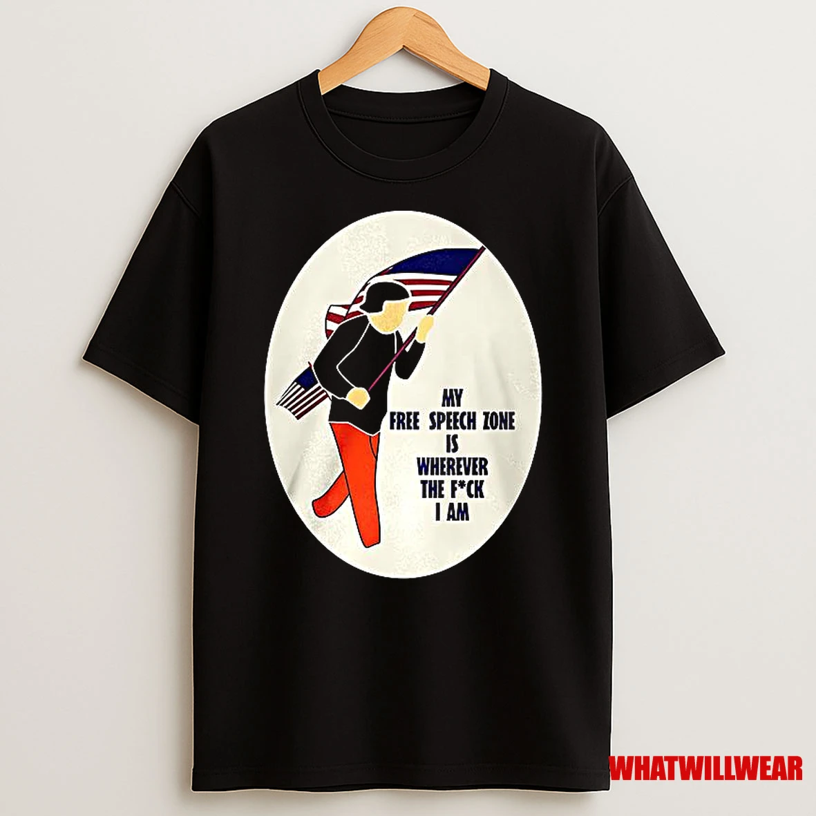 My Free Speech Zone Is Wherever The Fuck I Am Shirts