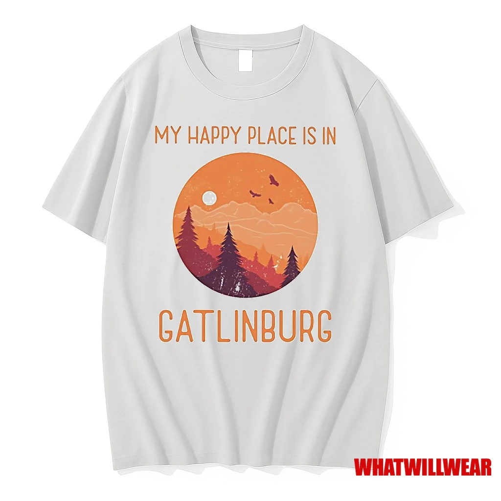 My Happy Place Is In Gatlinburg Shirts