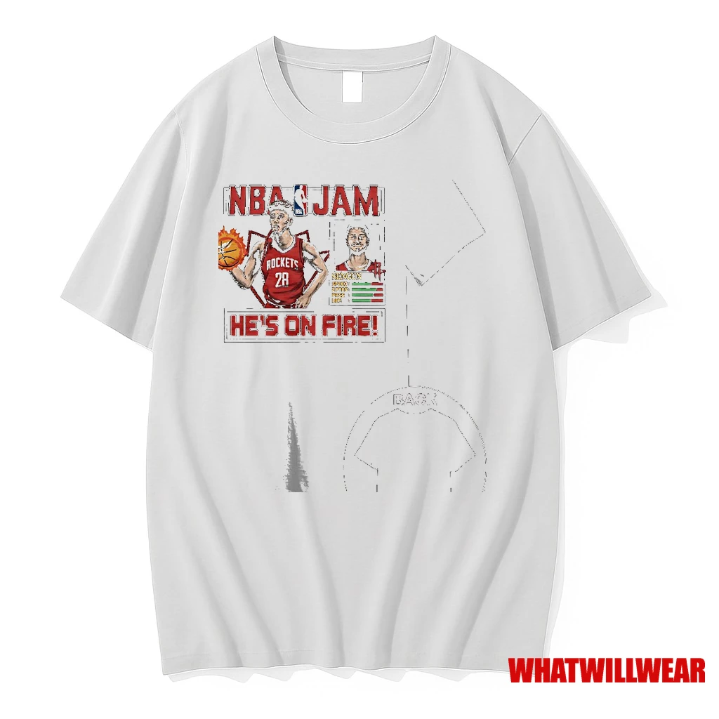 Nba Jam Houston Rockets Alperen Sengun Hes On Fire Shirts