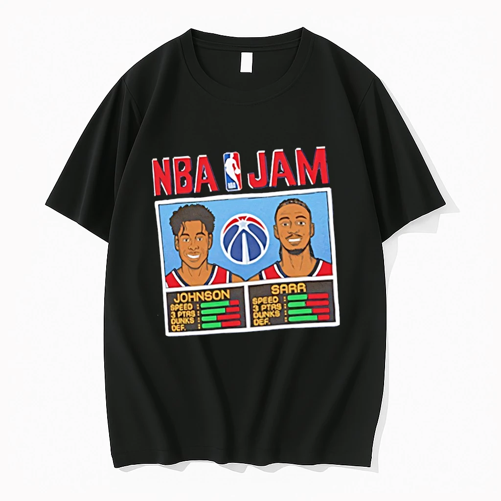 Nba Jam Wizards Cameron Johnson And Alex Sarr Shirts