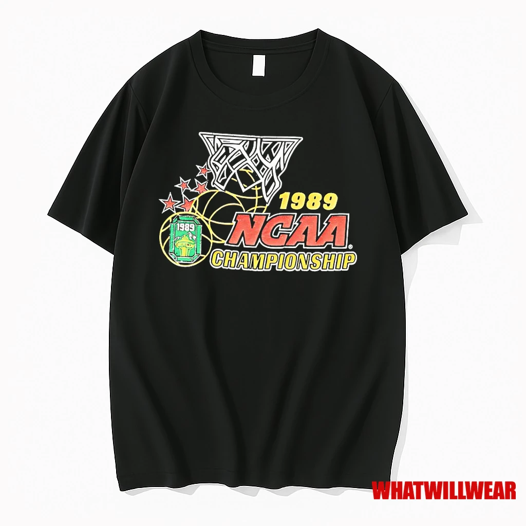 Ncaa Championship Trench 1989 Vintage Shirts