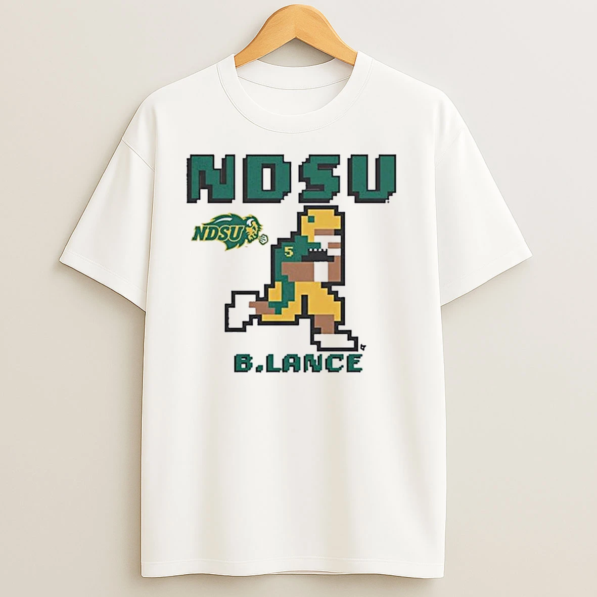 Ndsu Football Bryce Lance Retro Baller T Shirts