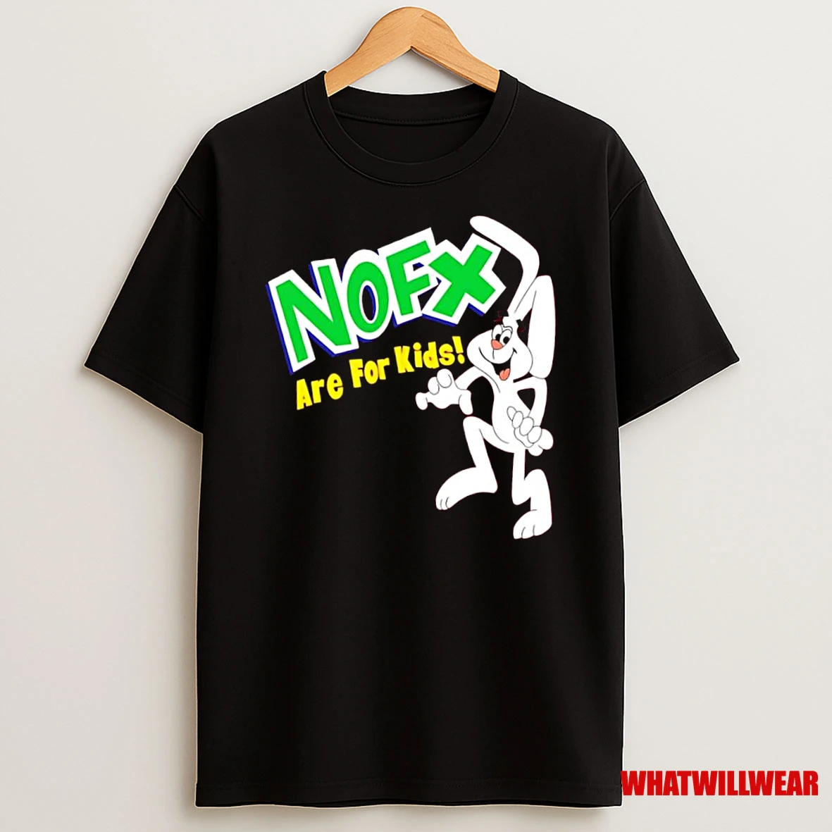 Nofx American Punk Rock Band Are For Kids Bunny Shirts