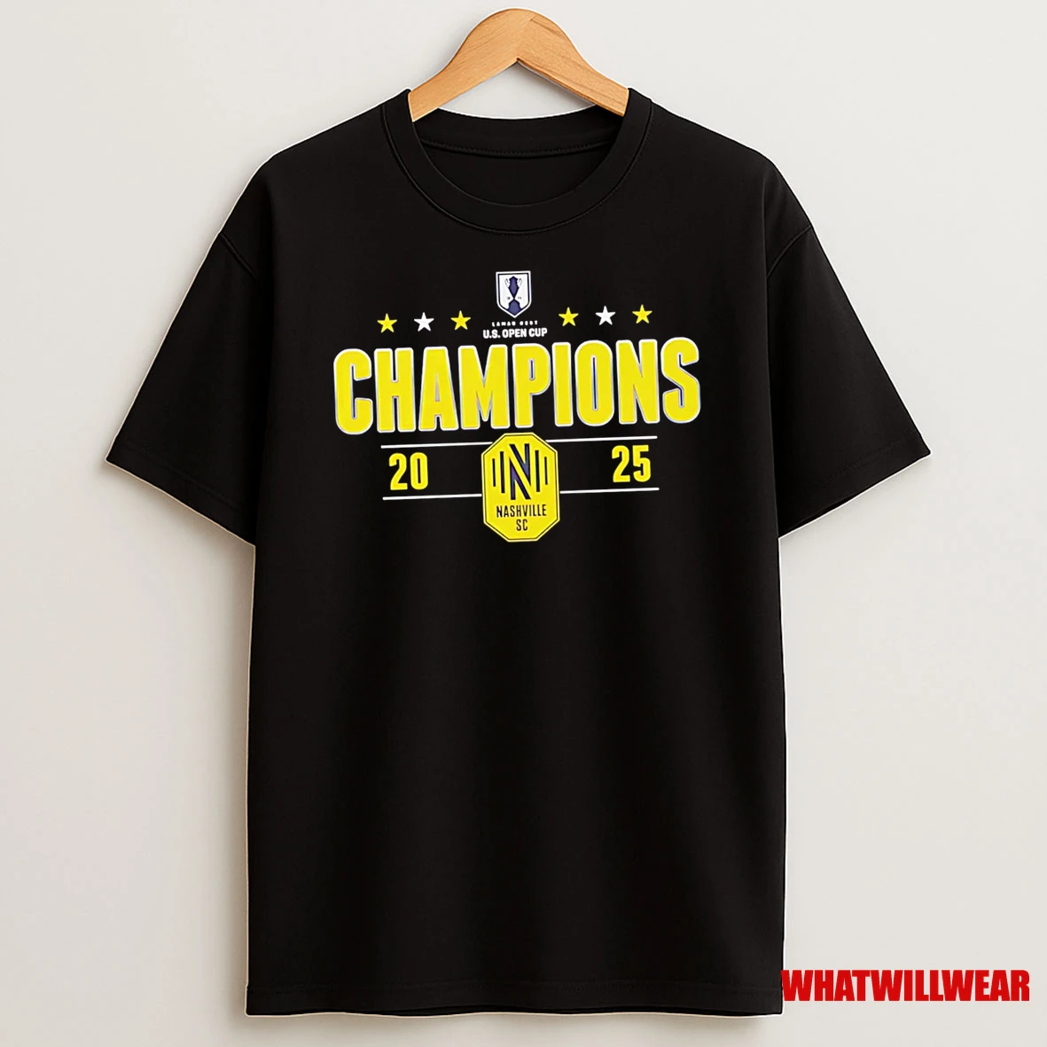 Nashville Sc 2025 U S Open Cup Champions Shirts