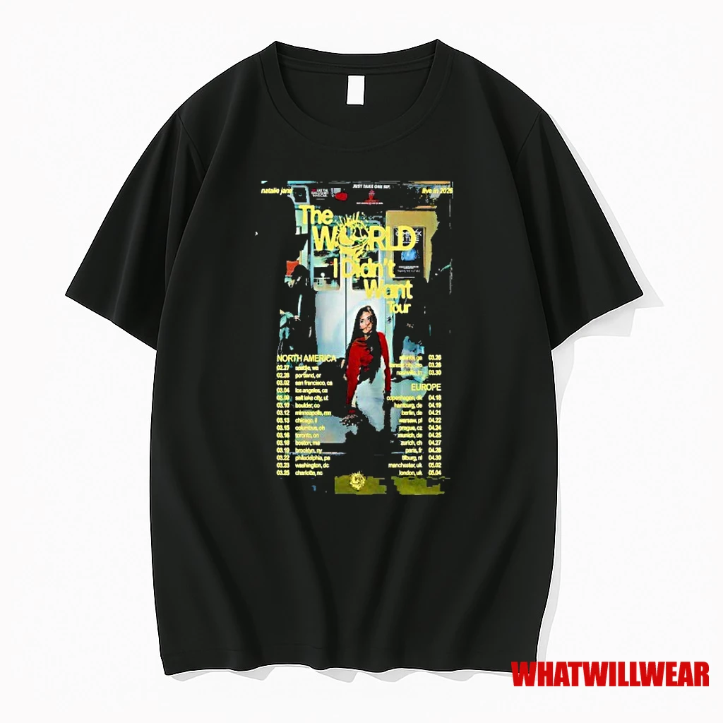 Natalie Jane The World I Didnt Want Fall Tour 2026 Shirts