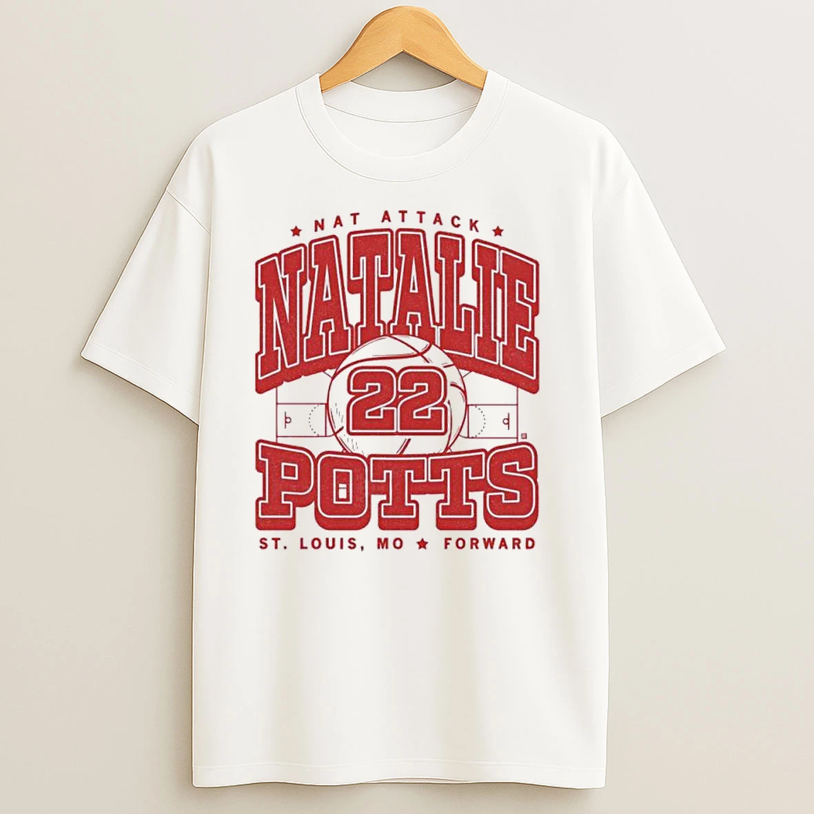 Natalie Potts Max Collegiate T Shirts