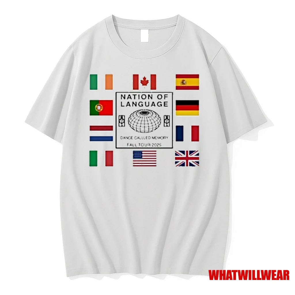 Nation Of Language 2025 World Tour Exclusive Shirts