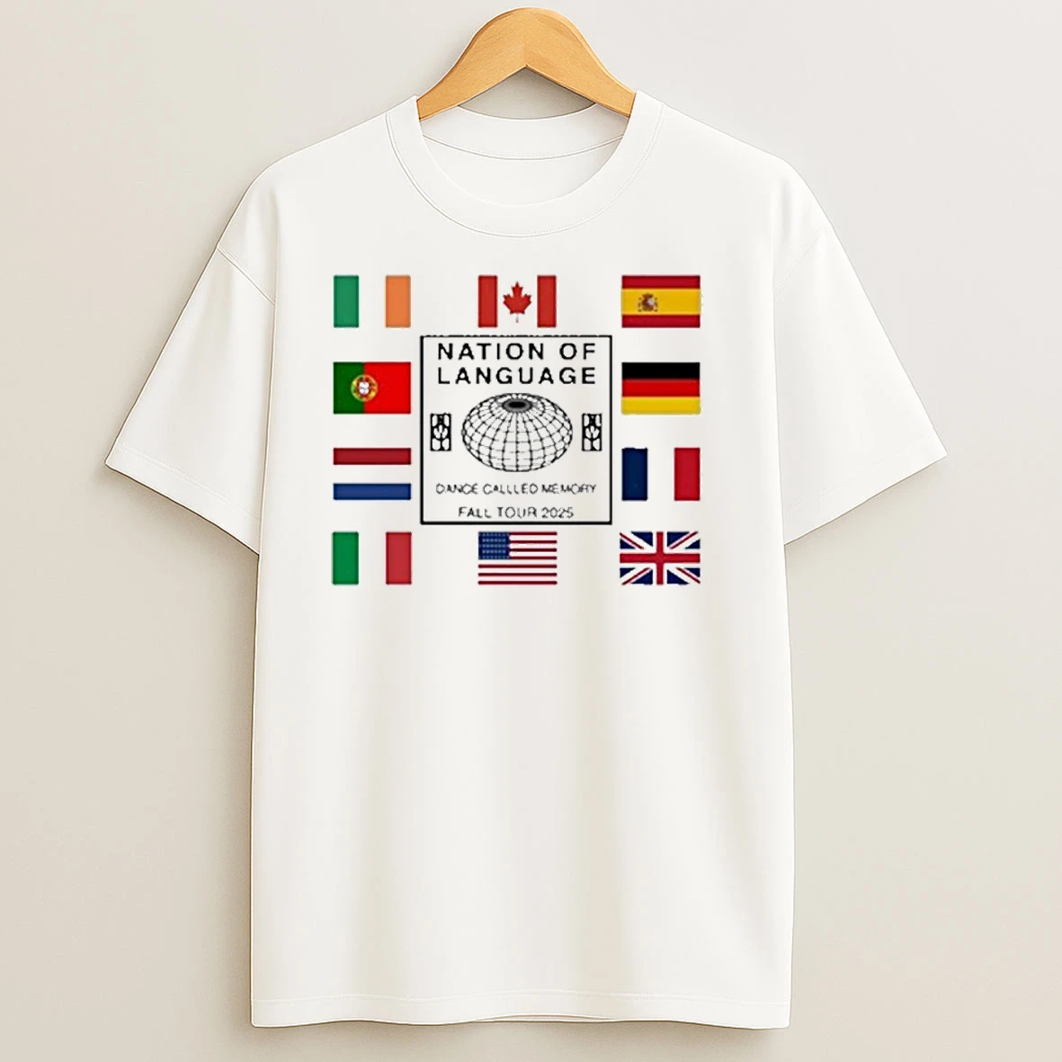 Nation Of Language 2025 World Tour Exclusive T Shirts