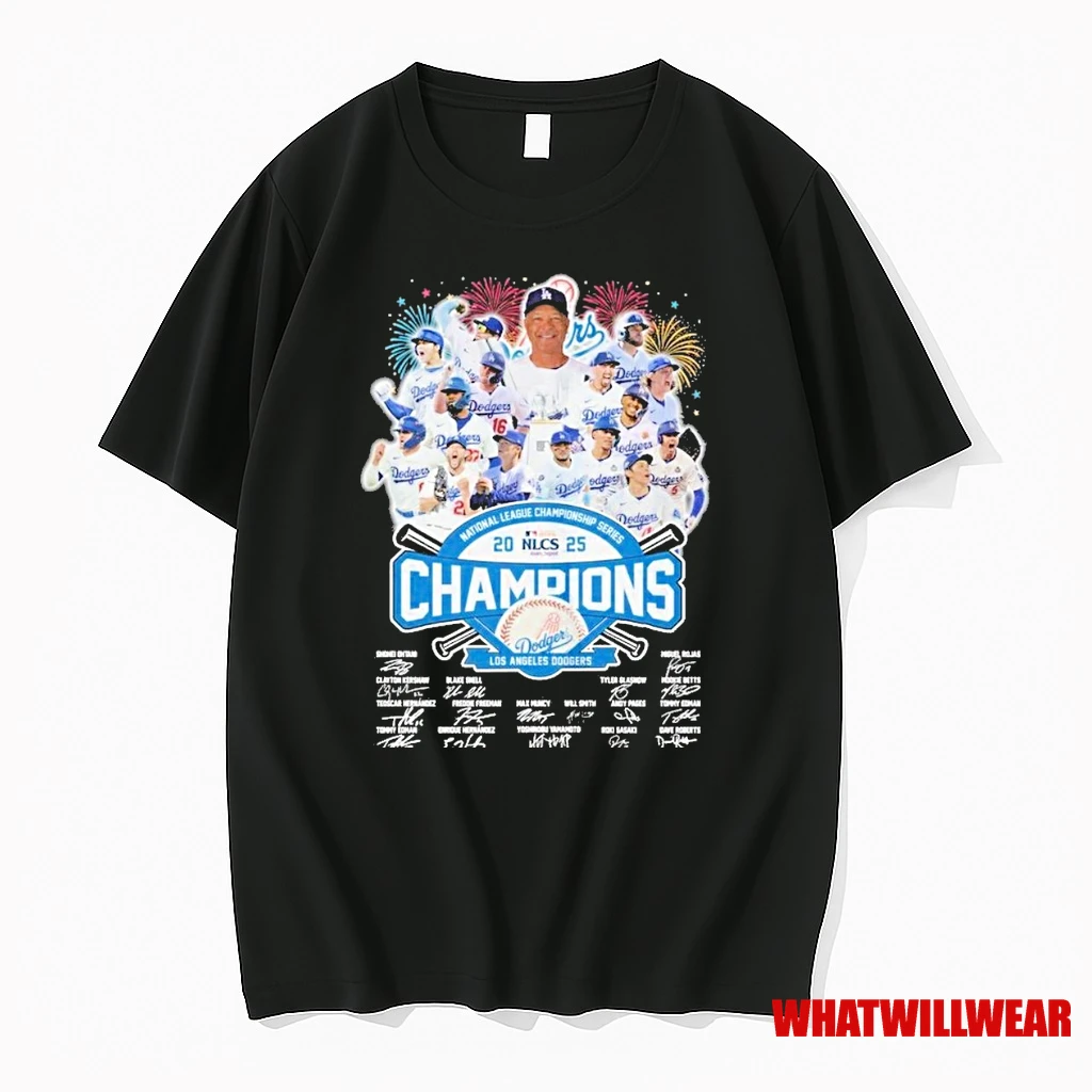 National League Championship Series 2025 Nlcs Champions Los Angeles Dodgers Shirts
