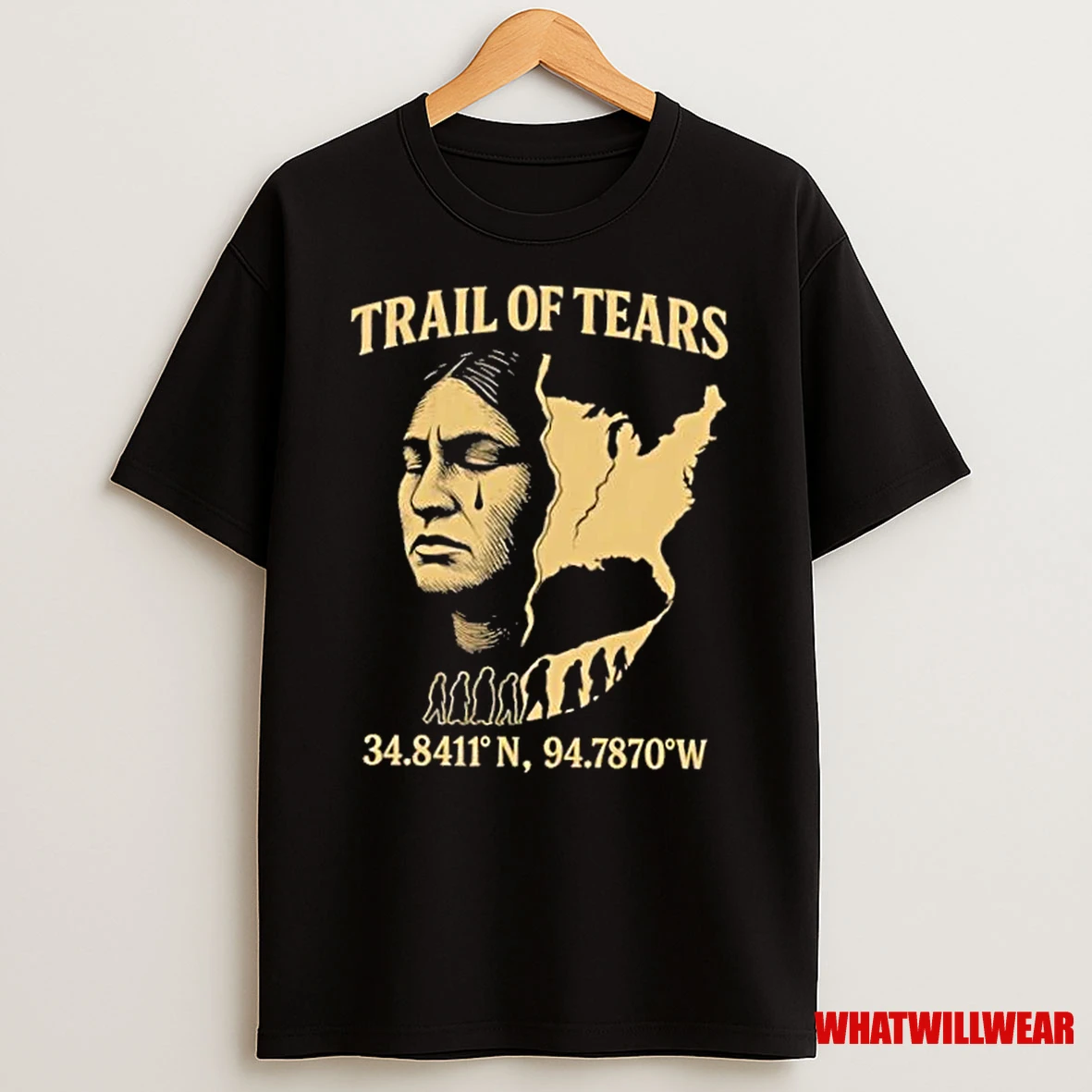 Native American Trail Of Tears Shirts