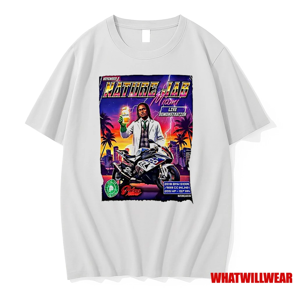 Naturejab Miami Live Demonstration Shirts