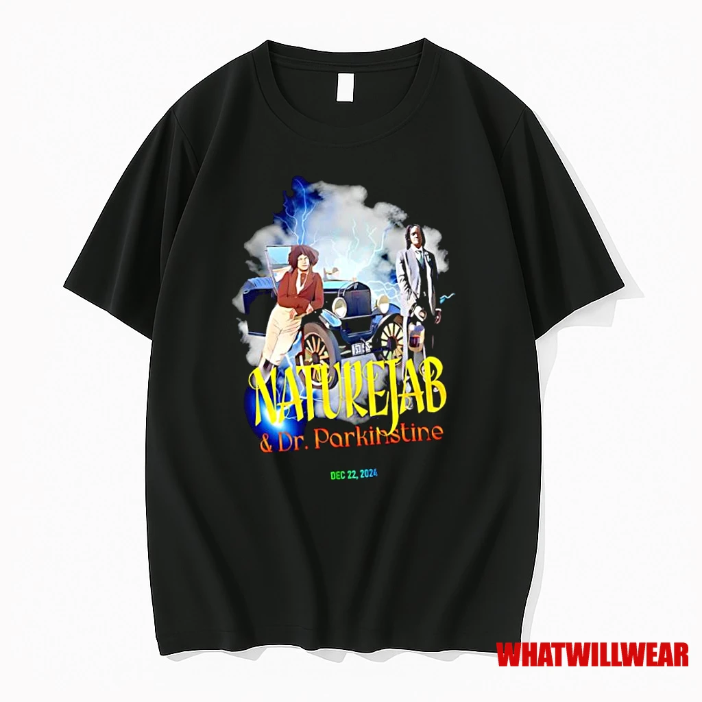 Naturejab X Dr Parkinstine Event Merch Dec 22nd 2024 Shirts