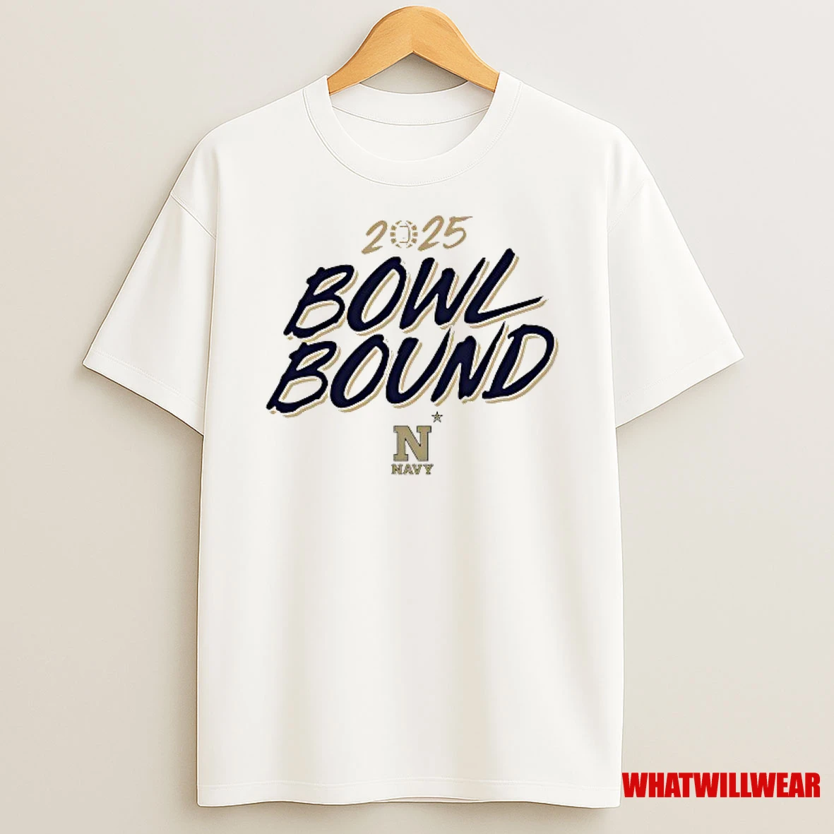 Navy Midshipmen Bowl Bound 2025 Shirts