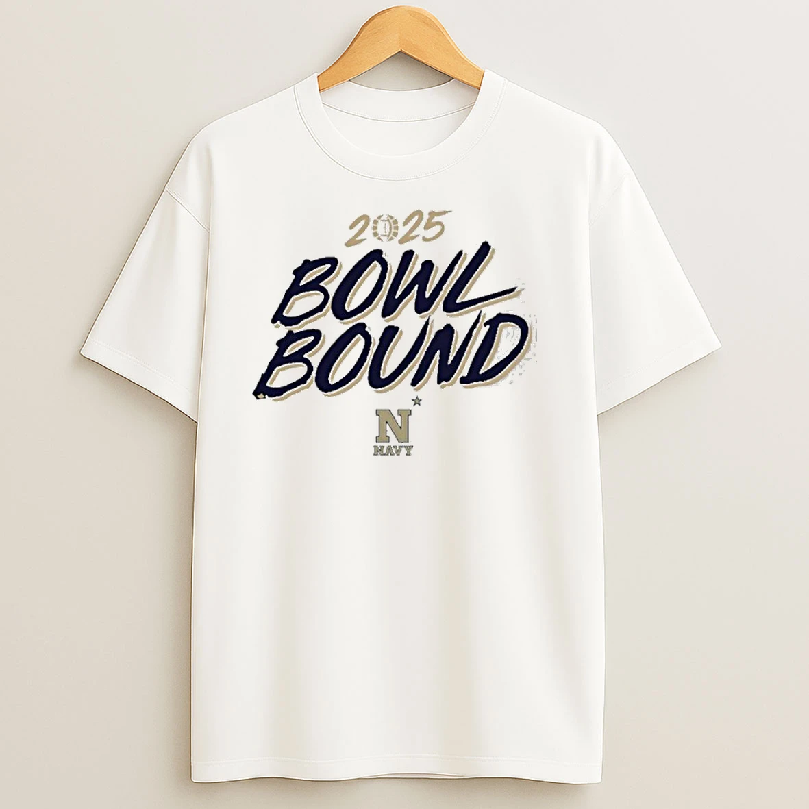 Navy Midshipmen Bowl Season Bound 2025 T Shirts