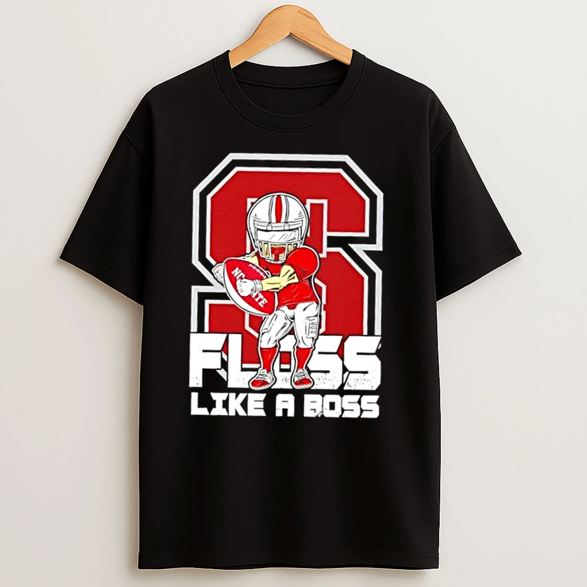 Nc State Wolfpack Football Floss Like A Boss T Shirts