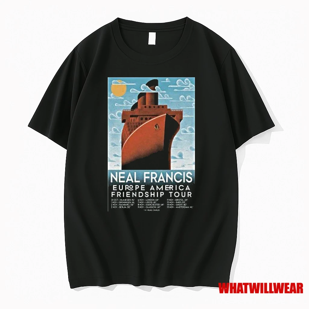 Neal Francis Tour Europe America 2025 Shirts