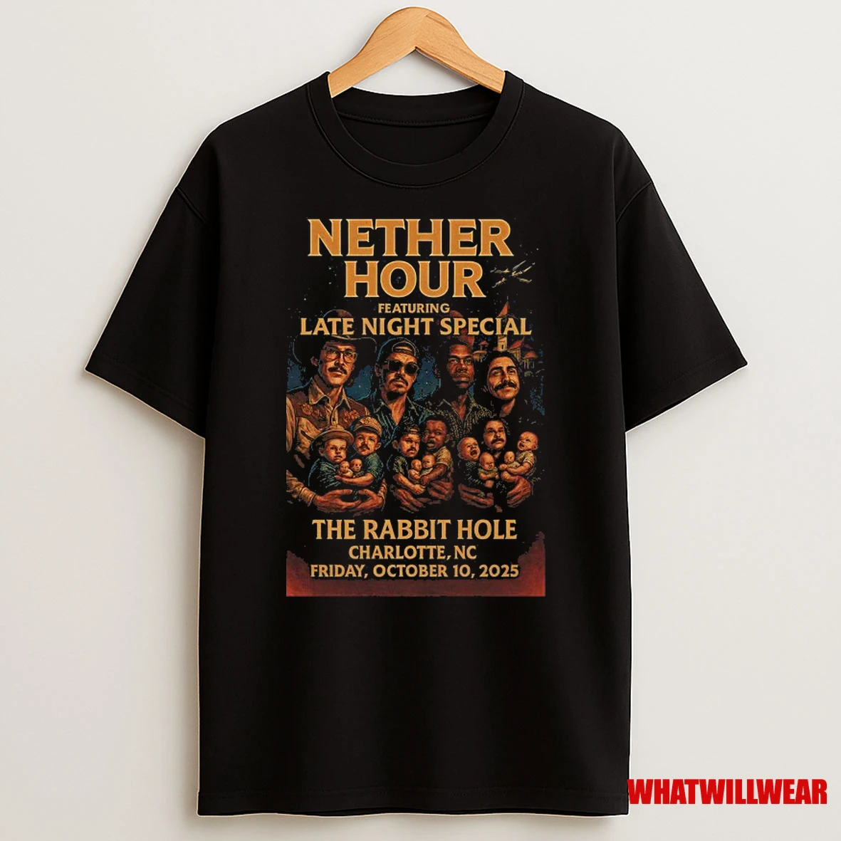 Nether Hour The Rabbit Hole October 10 In Charlotte Nc Tour 2025 Shirts