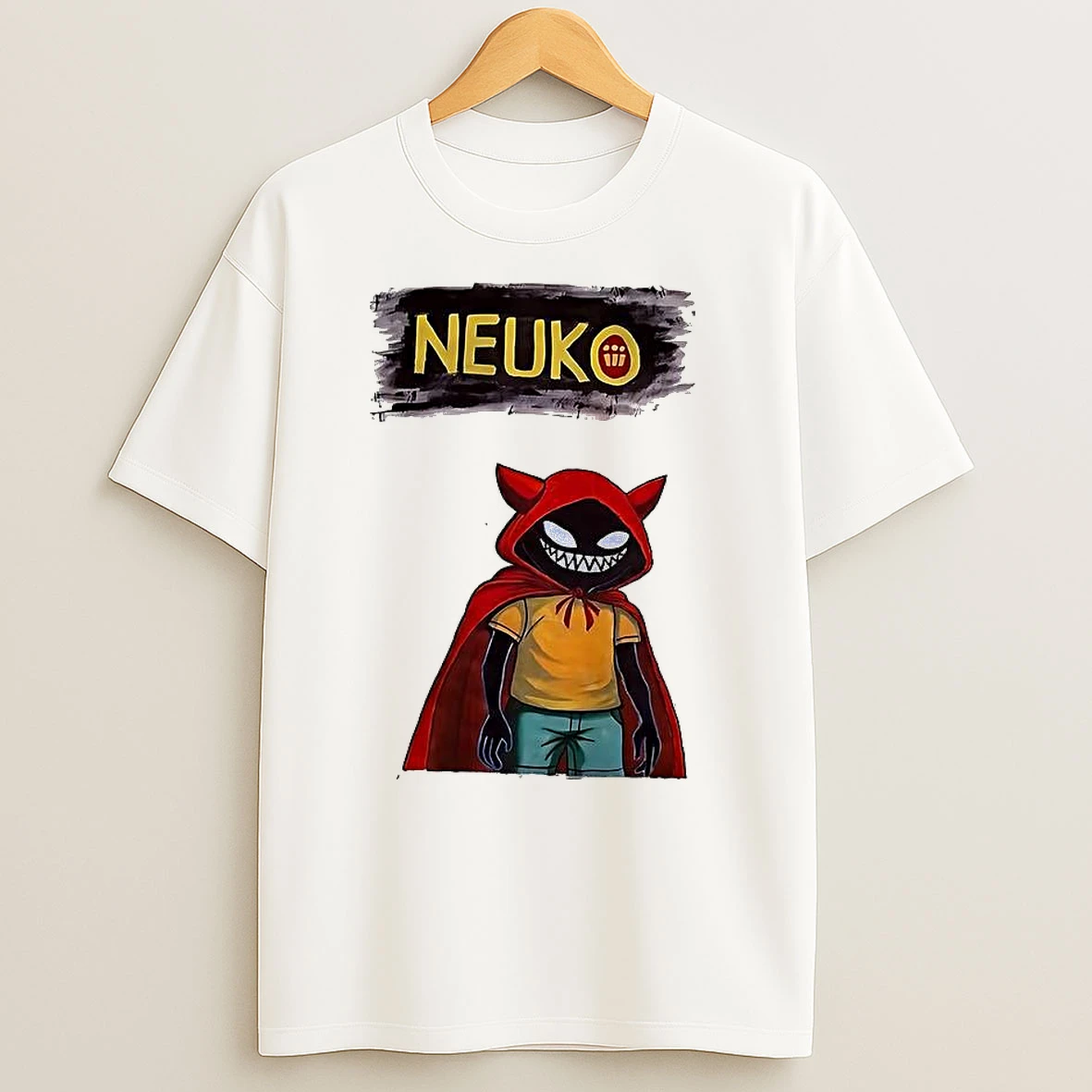 Neuko Cloud Iot Red Cloak Evilhood T Shirts