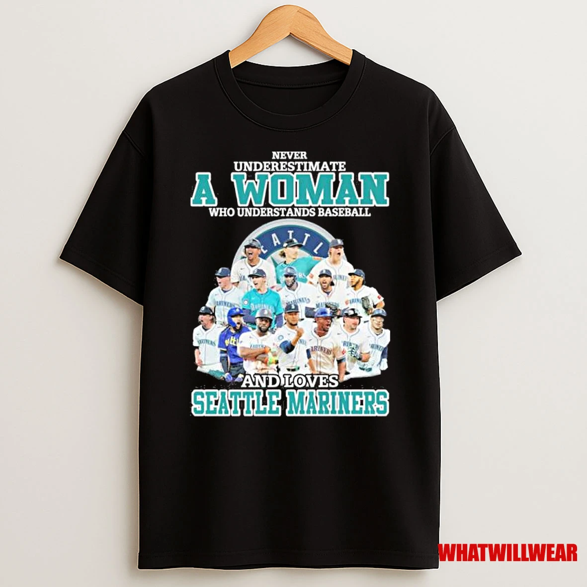 Never Underestimate A Woman Who Understands Baseball And Loves Seattle Mariners Alcs Shirts