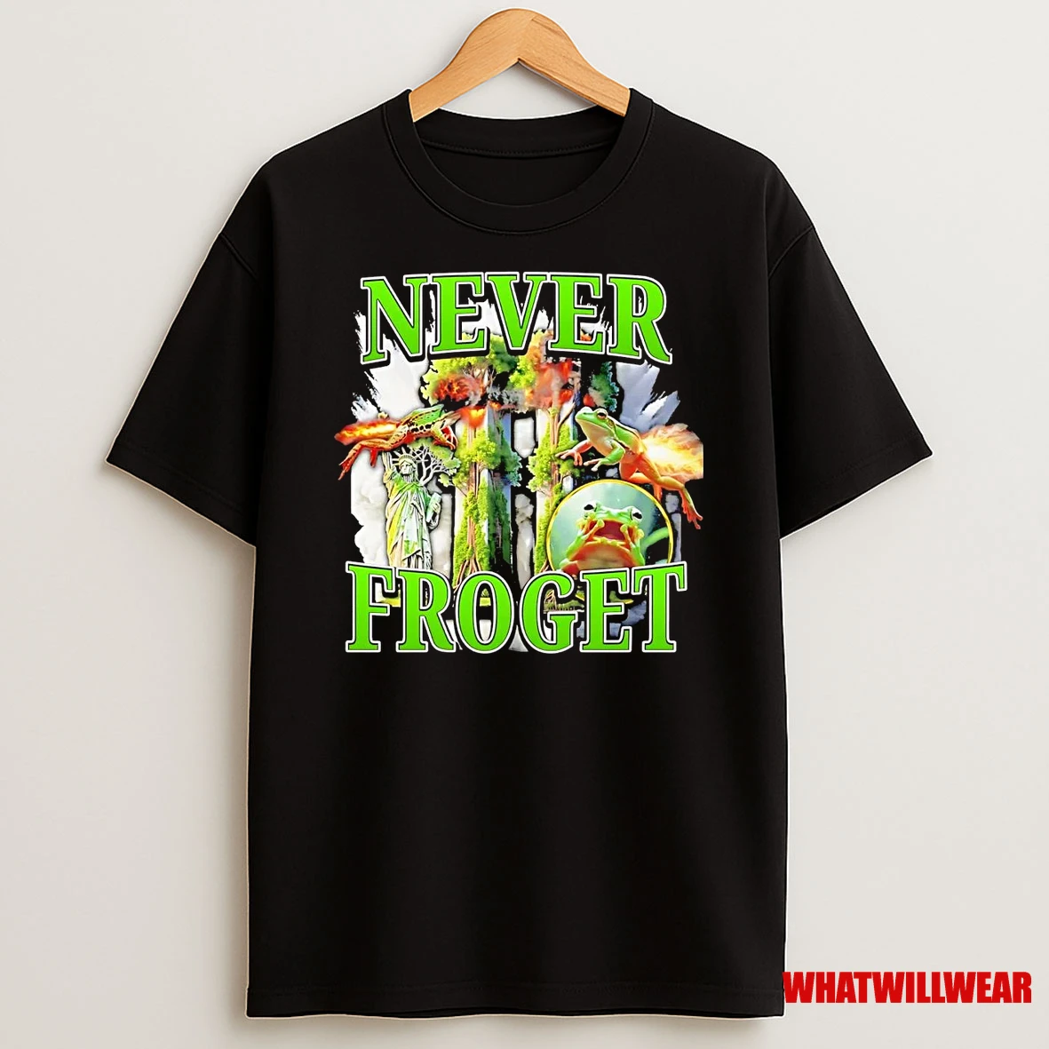 Never Froget Frog Forest Shirts