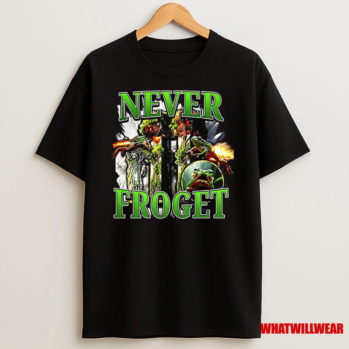 Never Froget Frog Meme Shirts