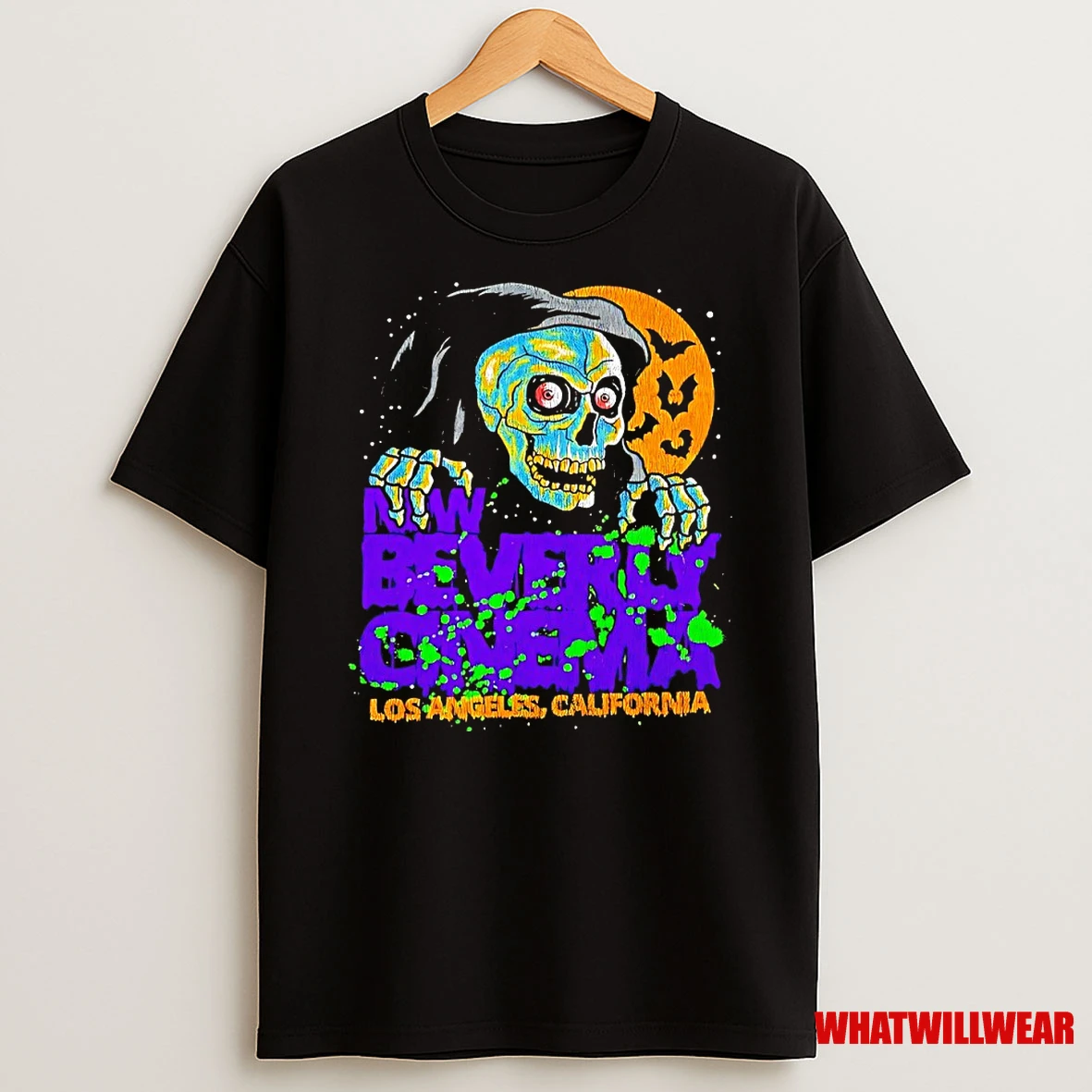 New Beverly Cinema Los Angeles California Skeleton Shirts