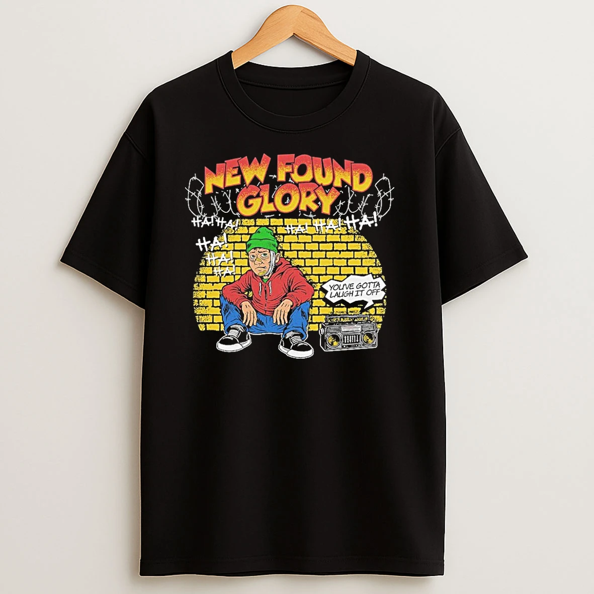 New Found Glory Laugh It Off Graphic T Shirts