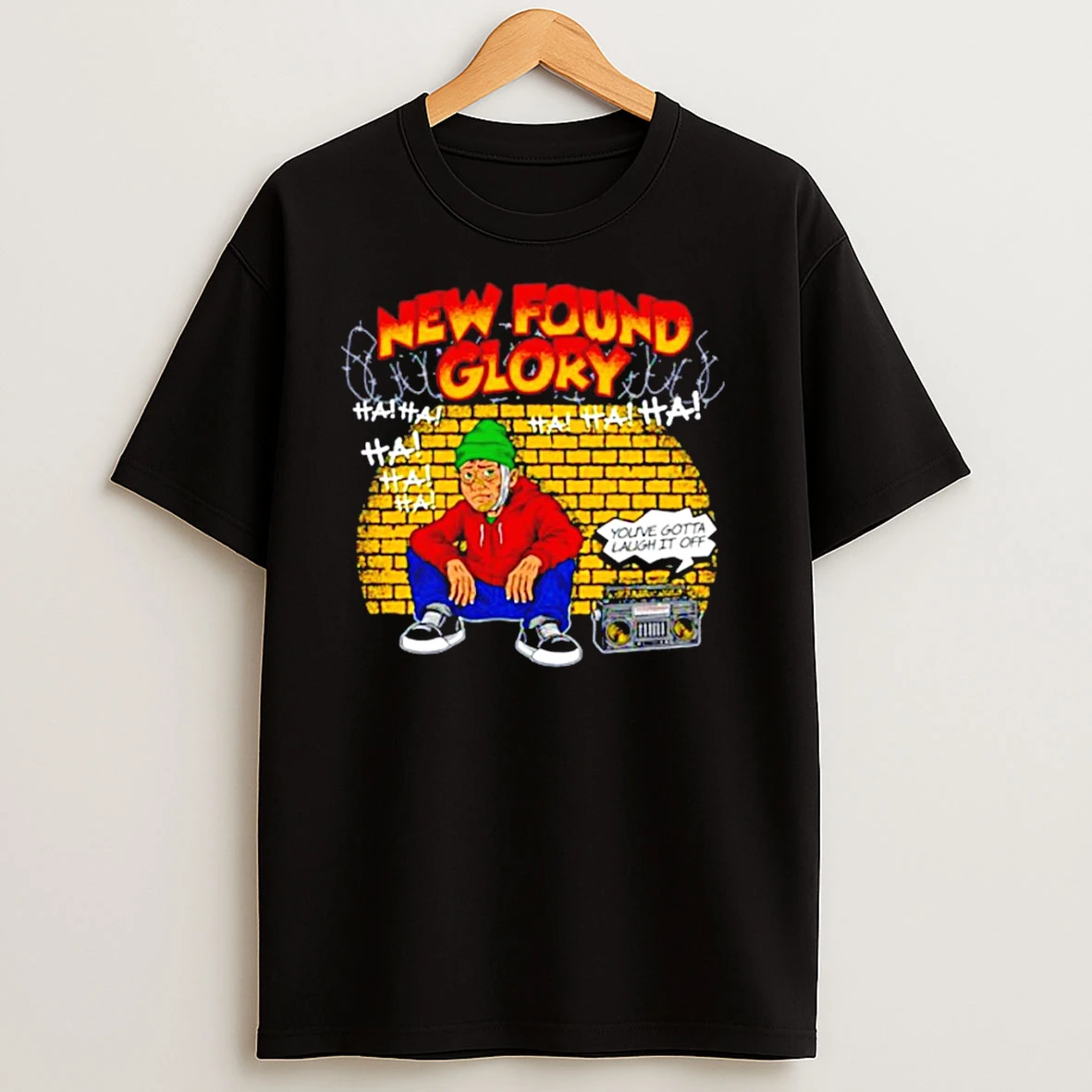 New Found Glory Youre Gotta Laugh It Off Art T Shirts