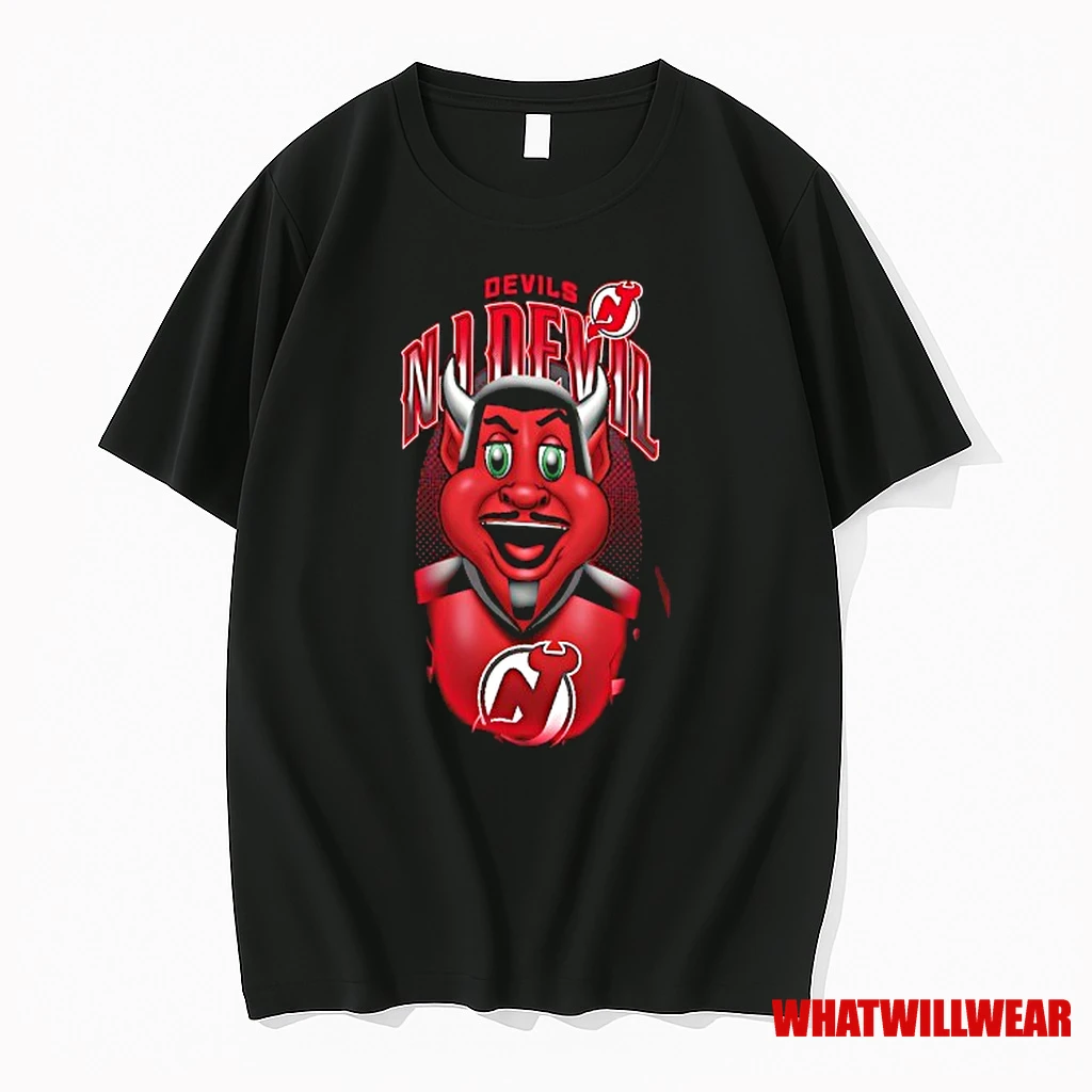 New Jersey Devils Hockey Nj Devil Mascot Highlight Shirts