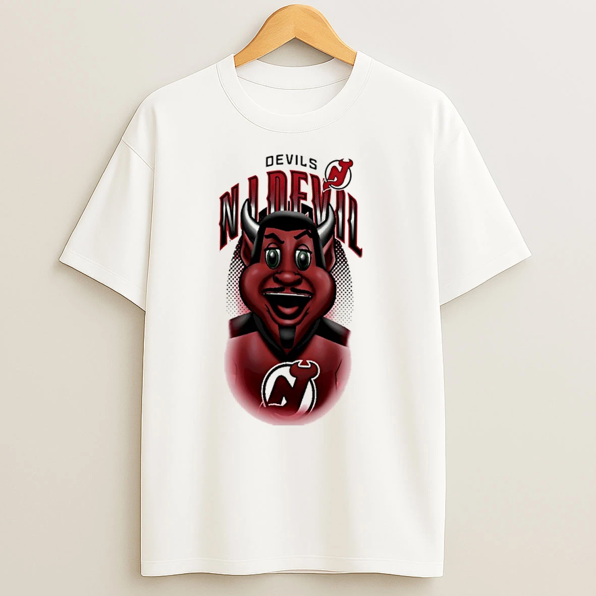 New Jersey Devils Nj Devil Mascot Highlight T Shirts