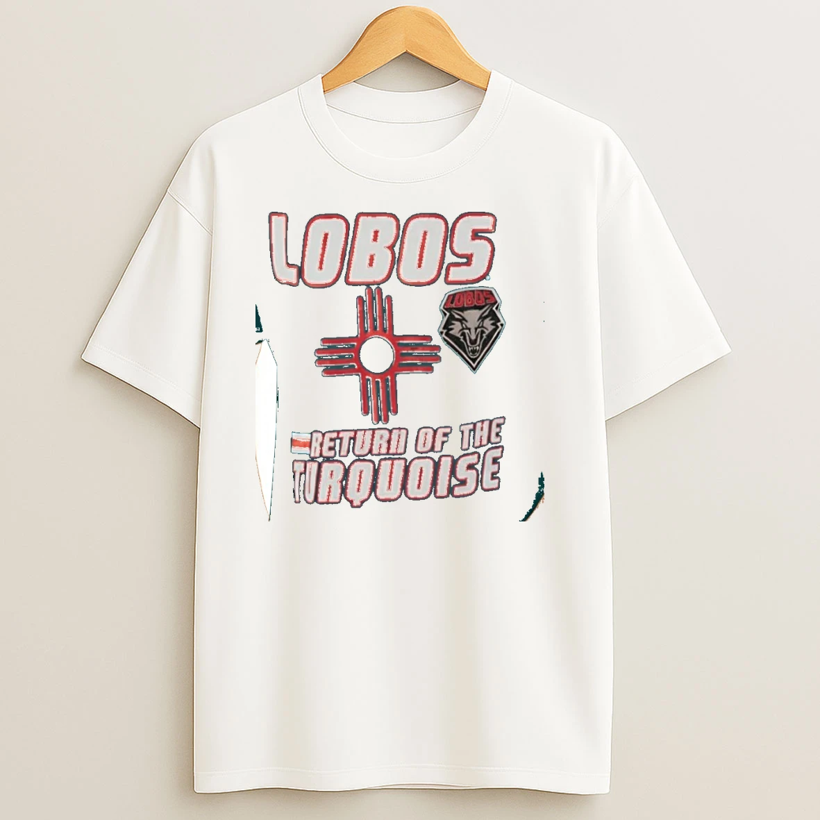 New Mexico Lobos Return Of The Turquoise T Shirts