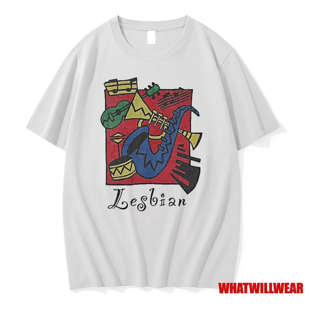New Orleans Jazz Festival Lesbian 90s Shirts