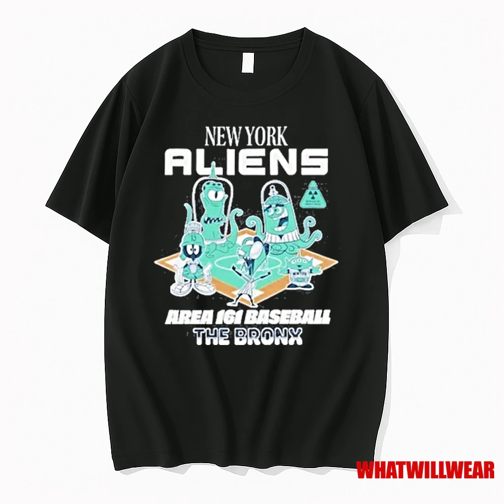 New York Aliens Area 161 Baseball The Bronx 2025 Shirts