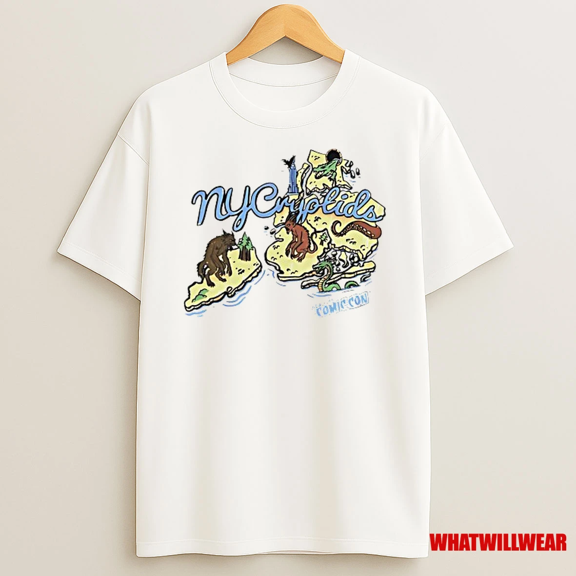 New York Cryptids Comic Con Shirts
