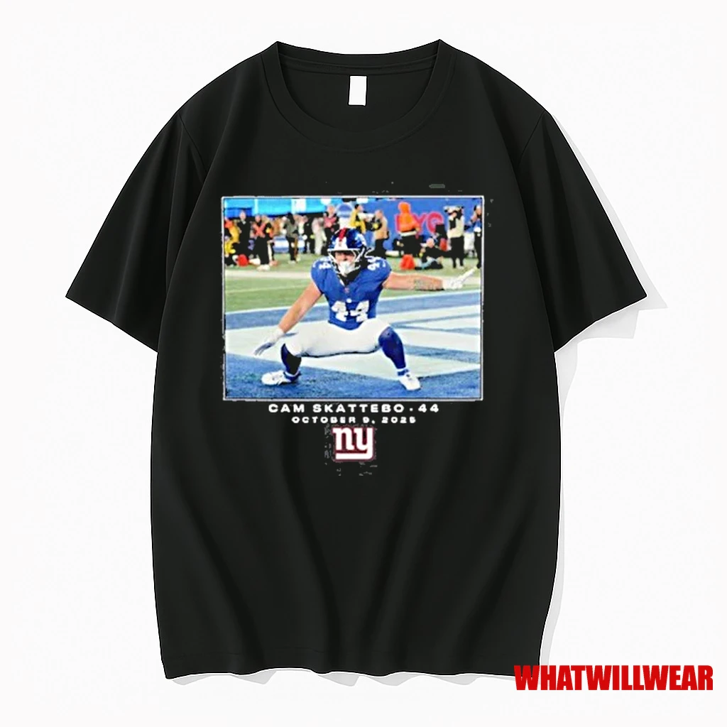 New York Giants Cam Skattebo Shirts