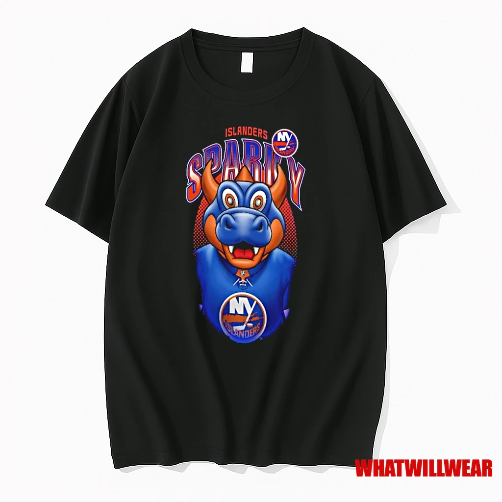 New York Islanders Hockey Sparky Mascot Highlight Shirts