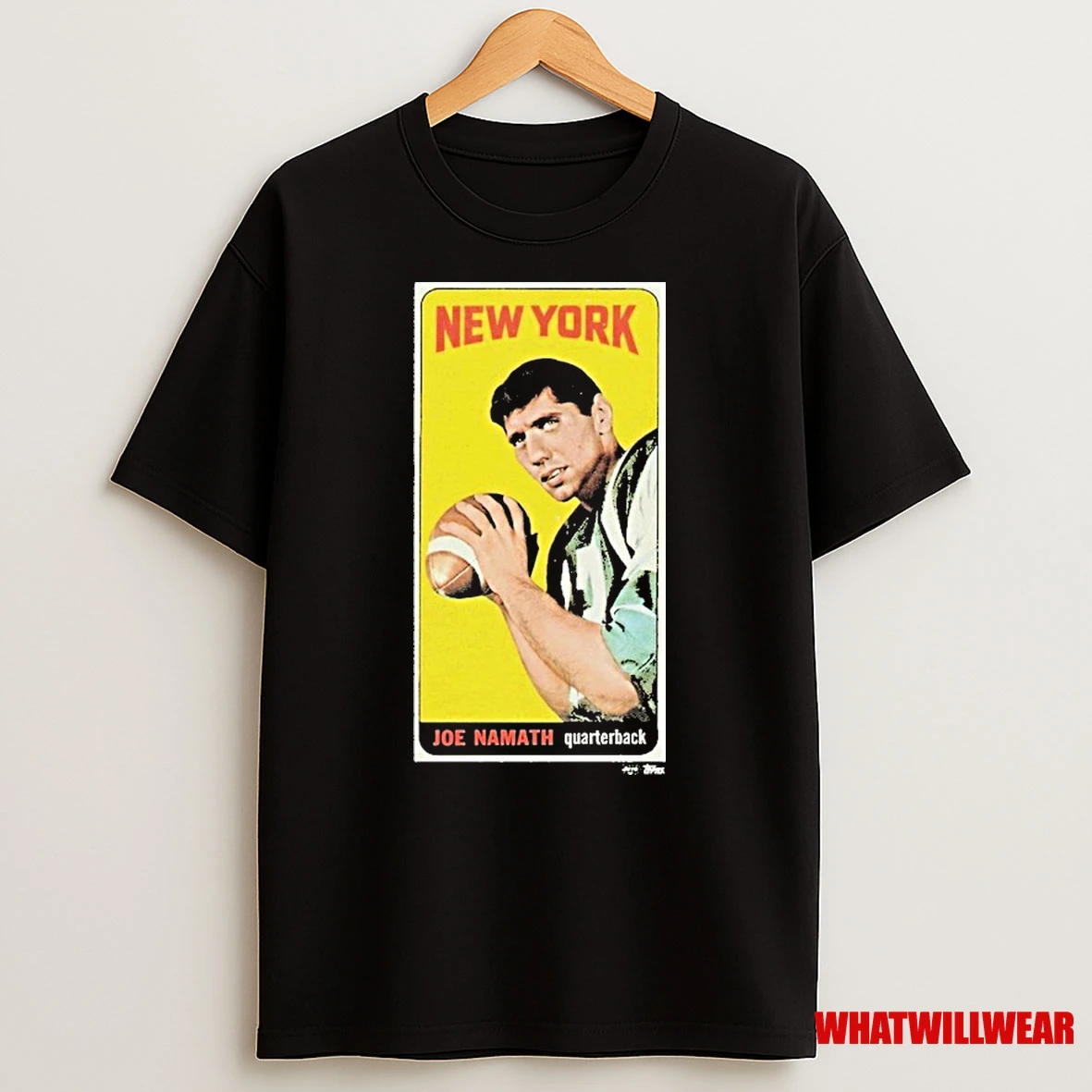 New York Jets Joe Namath Quarterback Trading Card Shirts