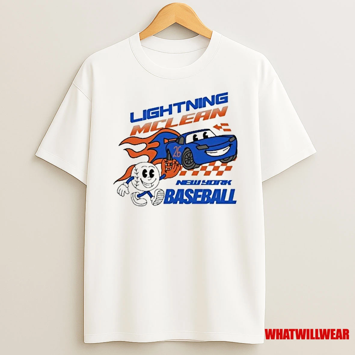New York Mets Nolan Mclean Cars Shirts