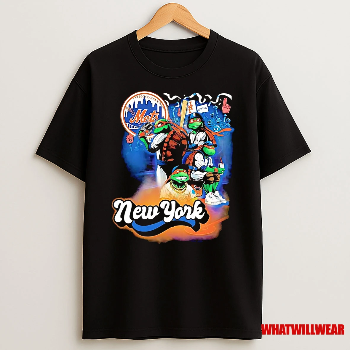 New York Mets Ninja Turtle Queens City Shirts