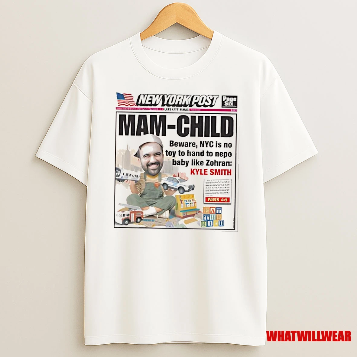 New York Post Cover Mam Child 2025 Shirts