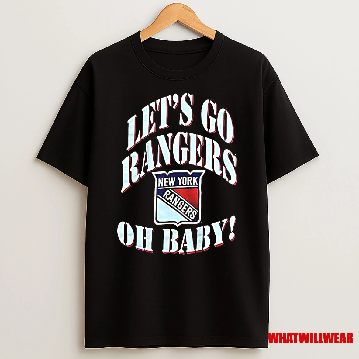 New York Rangers Lets Go Rangers Oh Baby Shirts