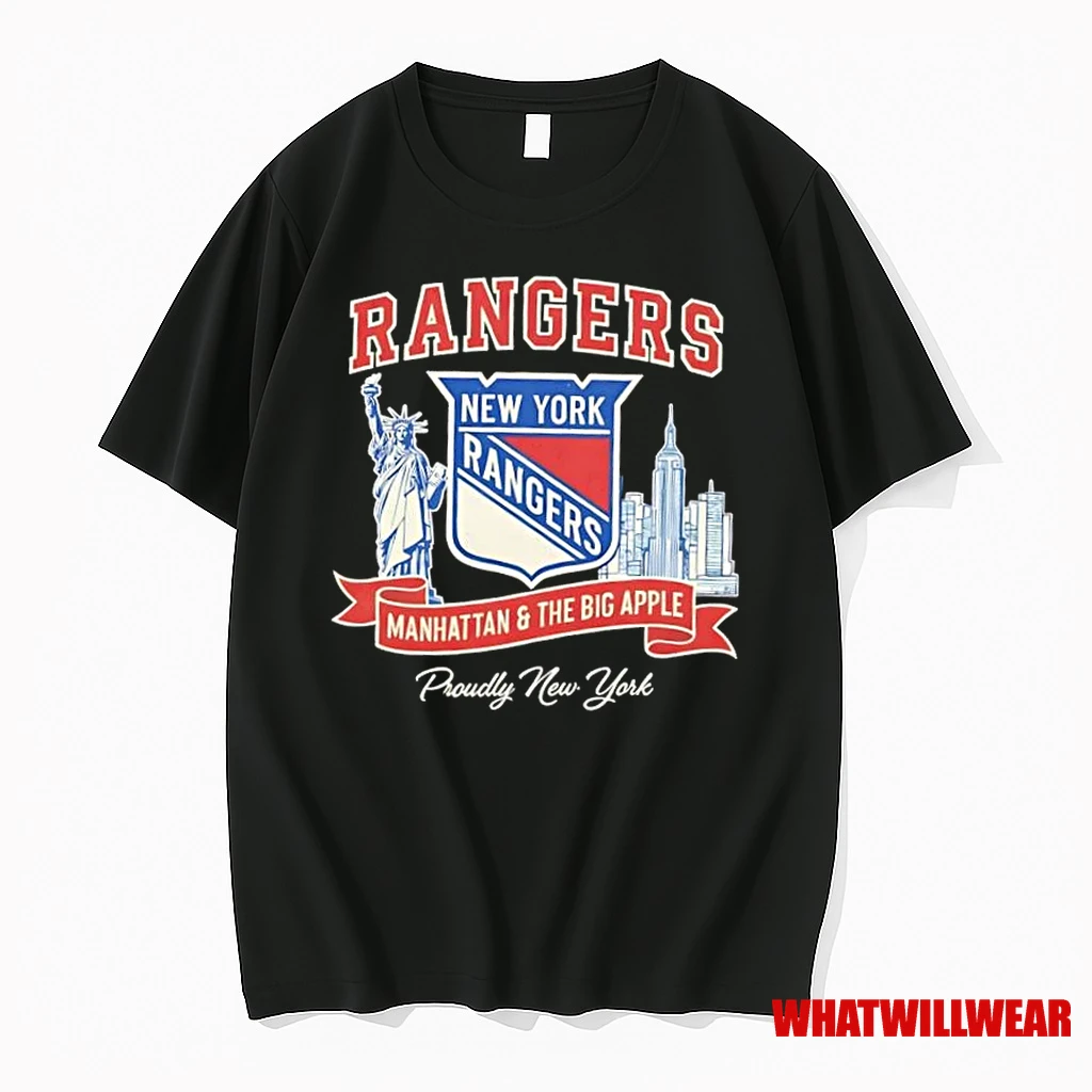New York Rangers Manhattan And The Big Apple Shirts