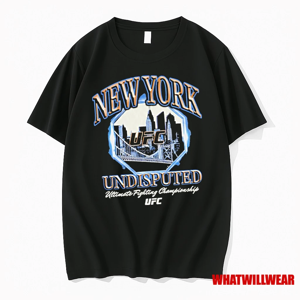 New York Ufc Undisputed Ultimate Fighting Championship Graphic Shirts