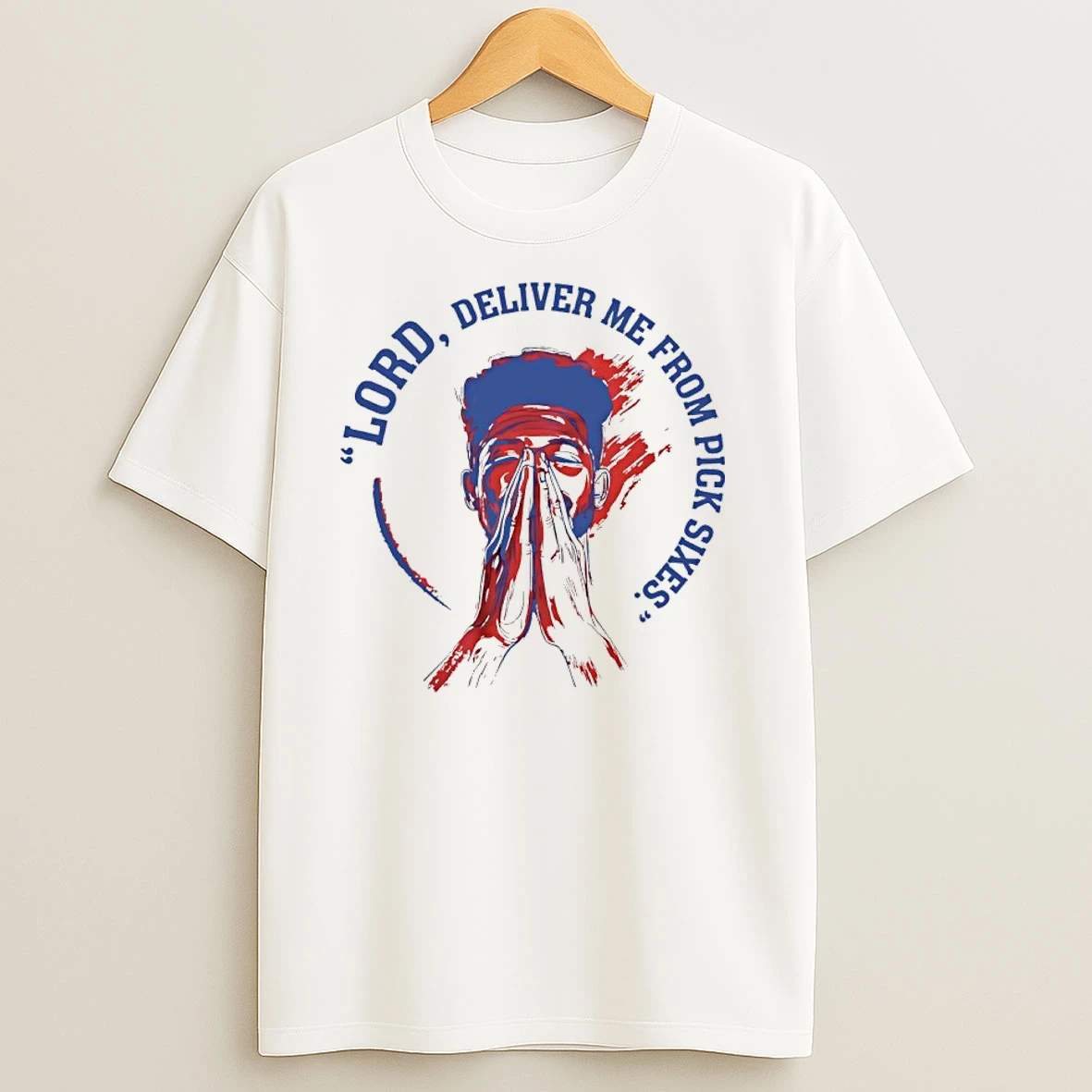 New York Winston Lord Deliver Me From Pick Sixes T Shirts