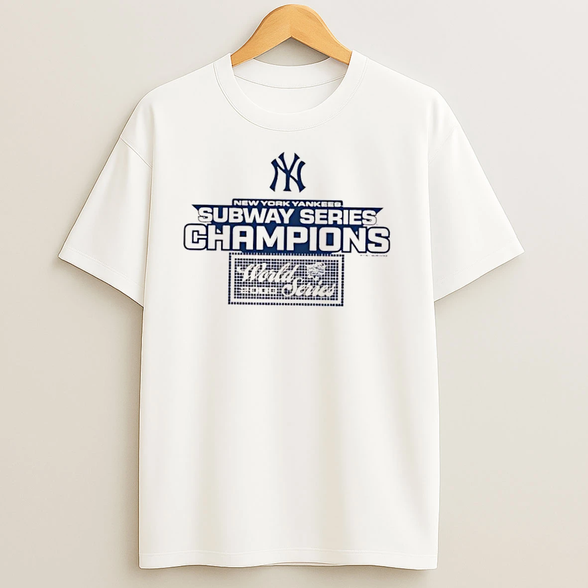 New York Yankees Subway Series Champs World Series 2000 Collection T Shirts